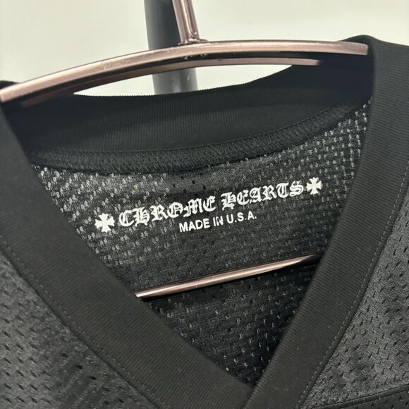 Chrome Hearts black long-sleeved cutout T-shirt - Picture 4 of 9